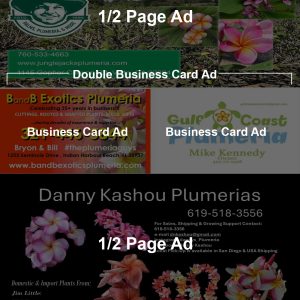 1/2 Page Ad Display - $425 Annually